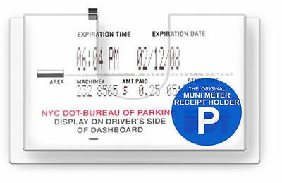 Muni Safe Meter Display Parking Receipt Slip Holder **!!!cheapest Price!!!**
