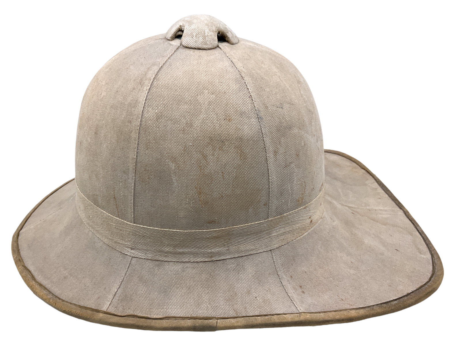 Ww1 Canadian Cef 1914 Dated Tropical Wolseley Pith Helmet