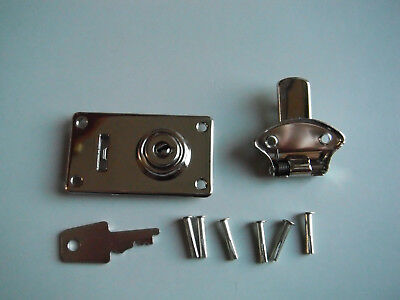Cheney Case Latch Replacement ( Nickel )  w / rivets