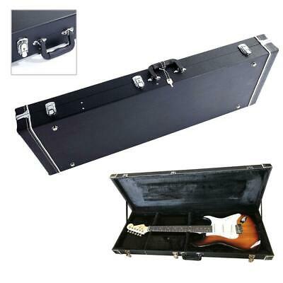 Glarry High Grade Electric Guitar Square Lockable Wood Hard Case