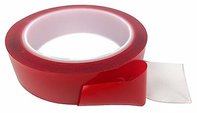 Apex Rc Products 25mm X 3m / 10' Clear Double Sided Easy Remove Servo Tape #3010