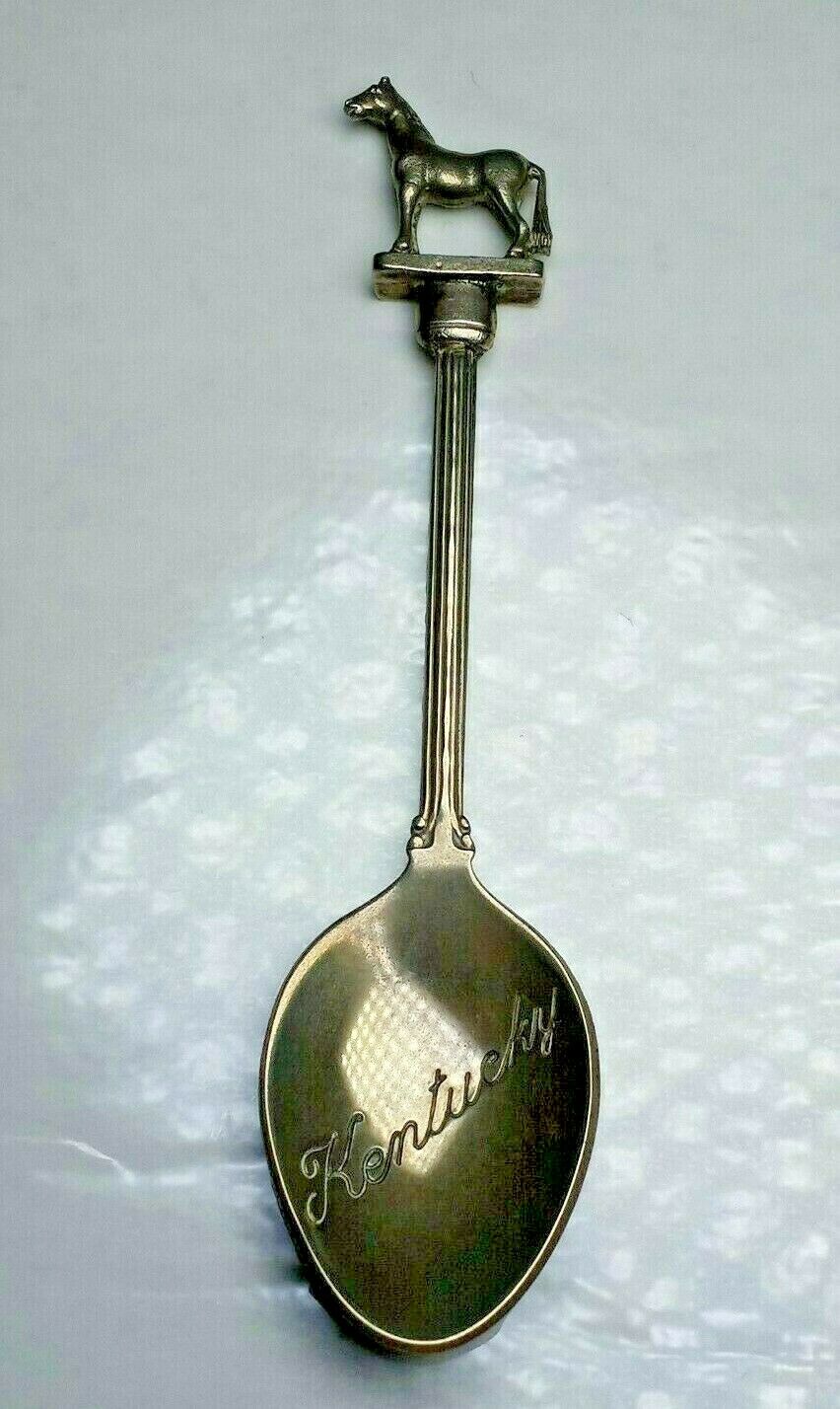 Kentucky Horse Silver Plated Spoon W.a.p.w. Gt Britain