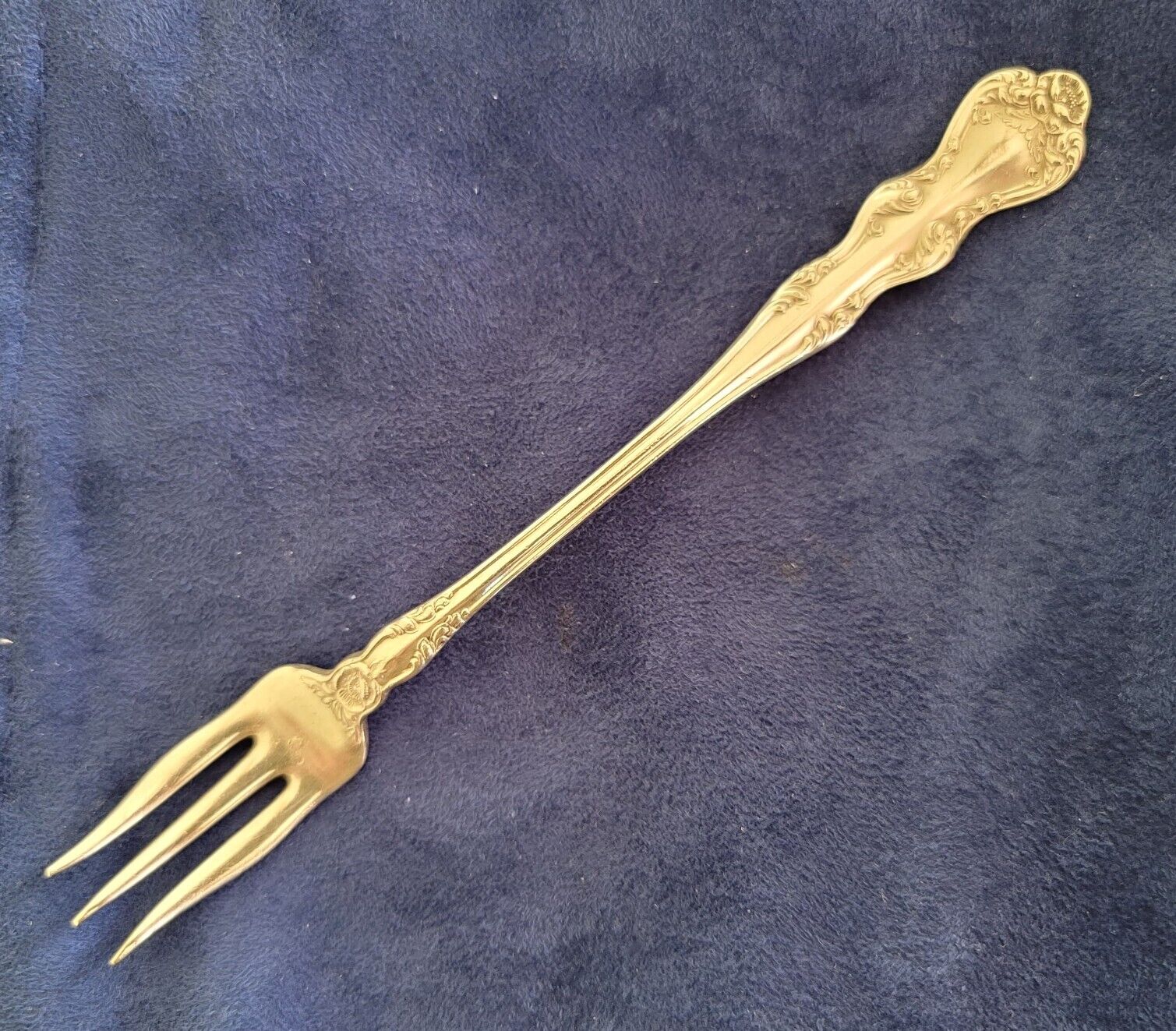 Silver Rolled Plate Pickle Fork