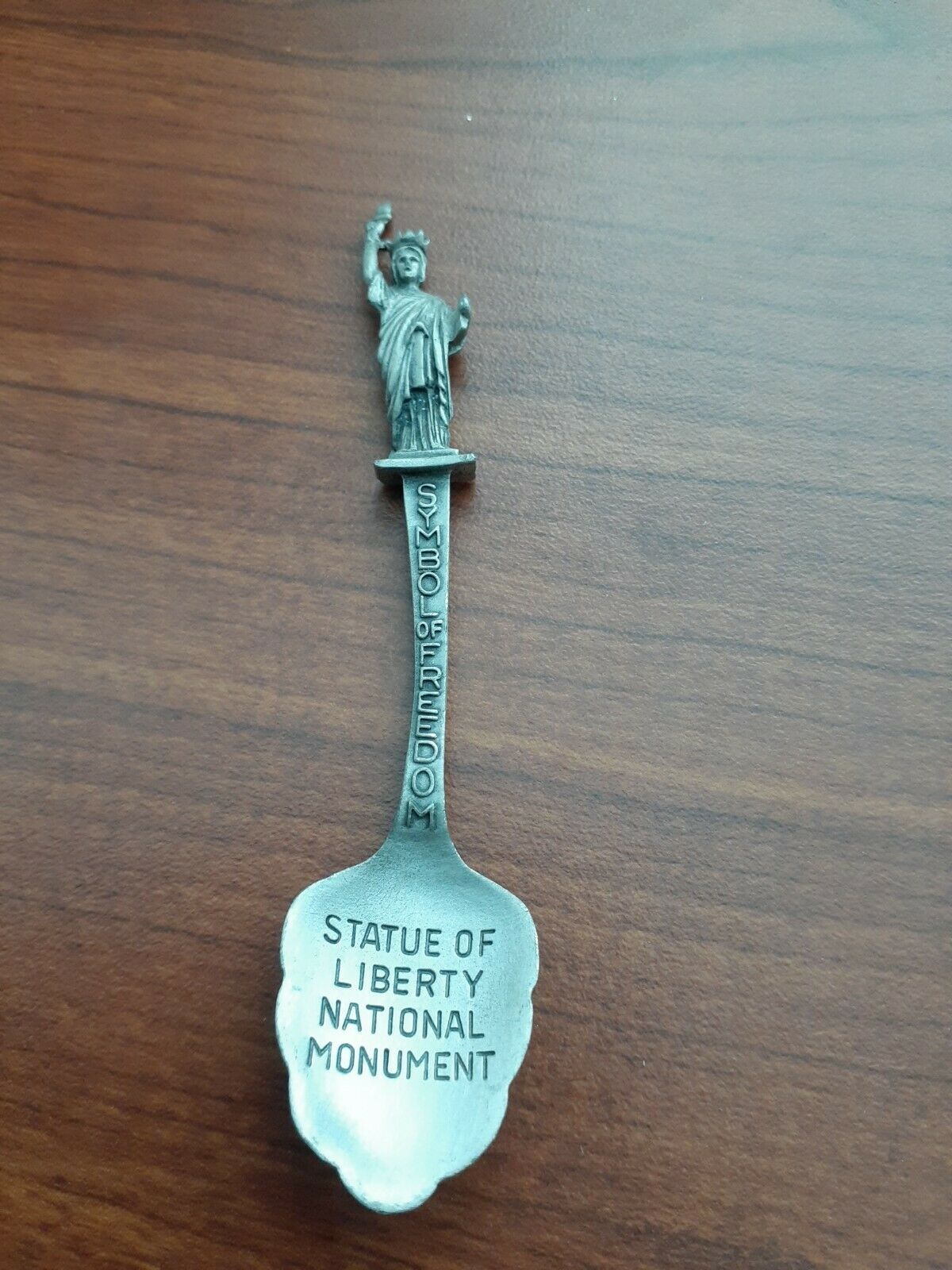 Collectible Spoon Pewter State Of Liberty By Fort