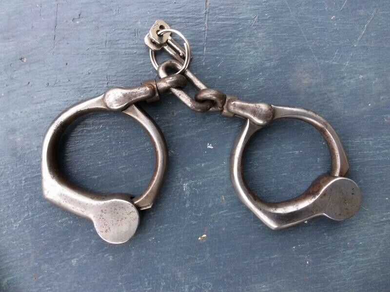 tower beans vintage handcuffs