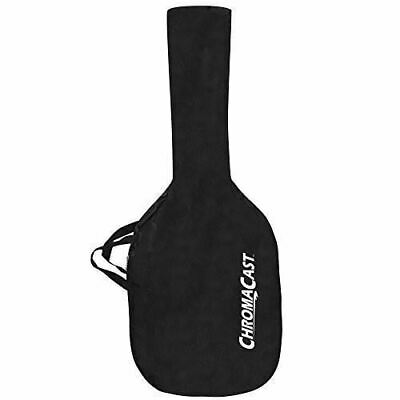 Chromacast Black 40 In Electric Guitar Nylon Gig Bag Carry Case Water Resistant