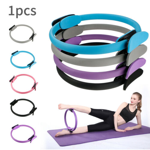 Dual Grip Pilates Ring Magic Circle Body Sport Fitness Weight Exercise Yoga Tool