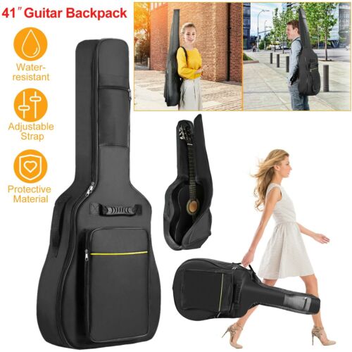 Heavy Duty Thicken Soft Padded 40"/41" Classical / Acoustic Guitar Case Gig Bag