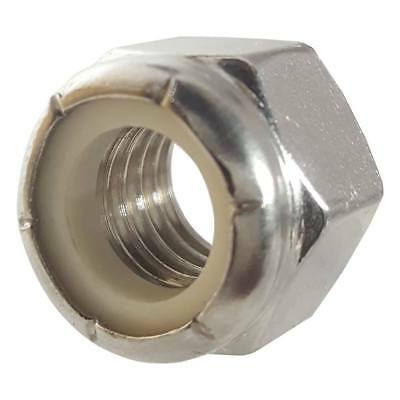 Stainless Steel Nylon Insert Hex Lock Nuts Nylock All Sizes And Quantities