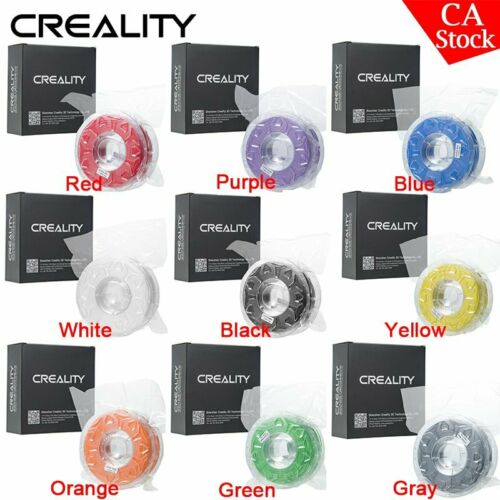 Us Creality 9 Colors 1.75mm 1kg Spool Pla Printer Filament For Ender 3 Pro 5plus