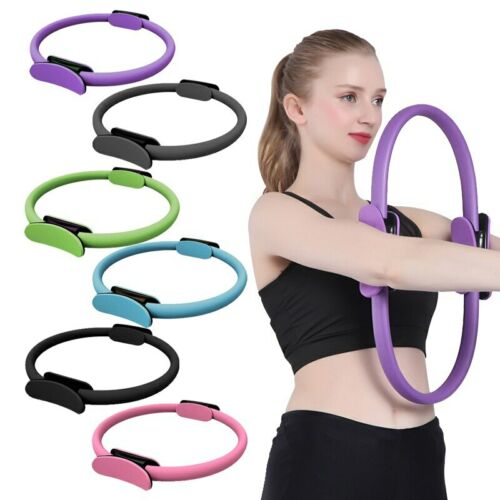 Dual Grip Pilates Ring Yoga Magic Circle Body Sport Fitness Weight Exercise Kit