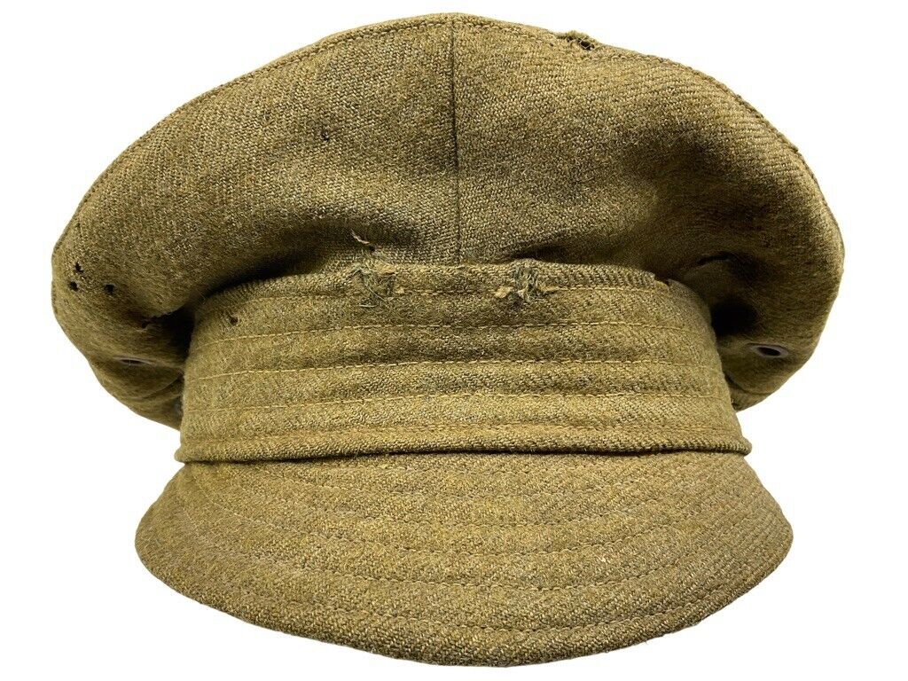 Ww1 British Bef Canadian Cef Army Trench Cap Hat 6 7/8