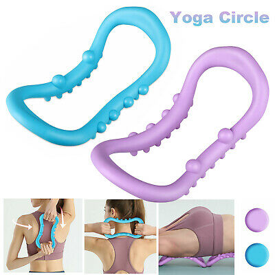 Yoga Circle Pilates Ring Open Shoulder Beauty Back Stretch Workout Bodybuilding