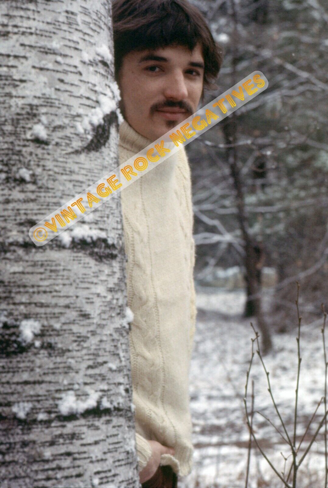 Rick Danko THE BAND in Woodstock Dec '69 - MUSEUM-QUALITY Print (8.5x11) Photo